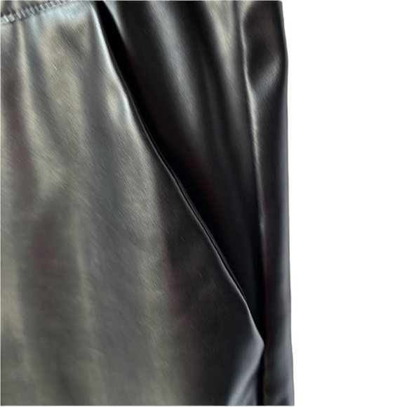 Black Pants Vegan Leather - Picture 6 of 14